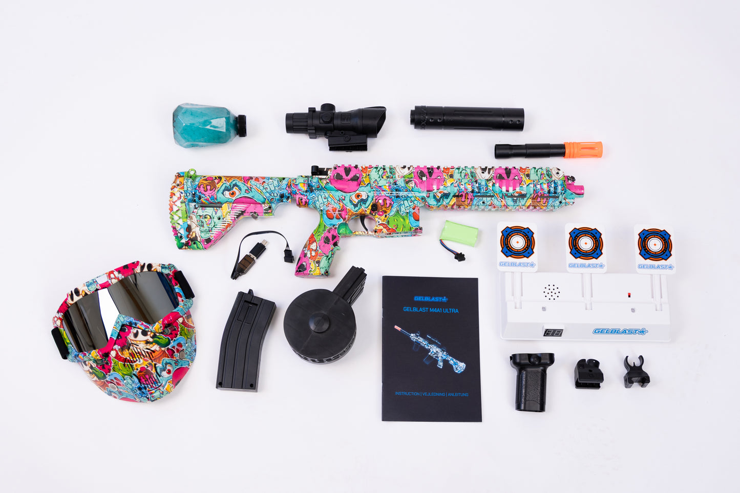 GelBlast M4A1 ULTRA Demon Poison
