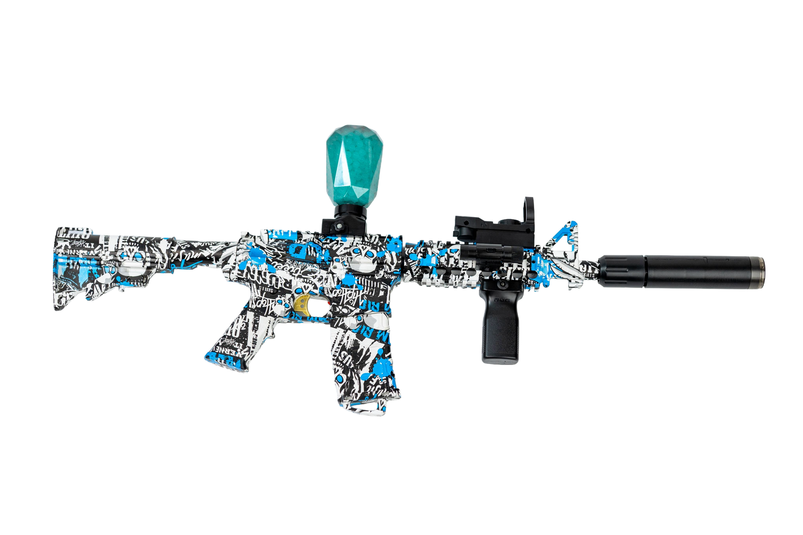 GelBlast M4A1-LightStorm Blue Frozen